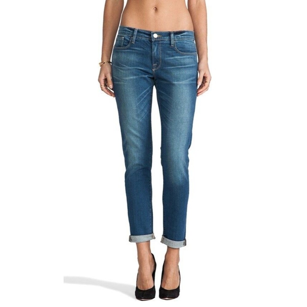 FRAME Le Garcon Jeans in Blue Women's Size 31 X 29